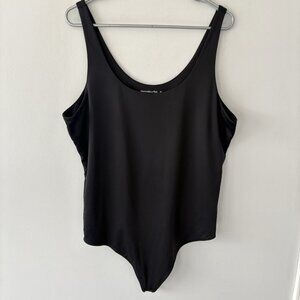 Abercrombie & Fitch Womens XXL Black Bodysuit Soft A&F Collection Seamless Tank